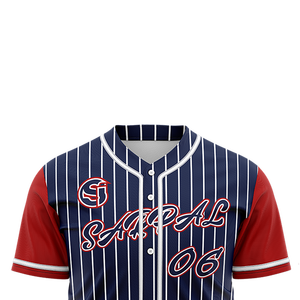 เสื้อเบสบอลซอฟต์บอลชายขายดี แขนสั้น ป้องกันแบคทีเรีย ป้องกันรังสียูวี โพลีเอสเตอร์ 100% รับสกรีนโลโก้ - Product Image 4