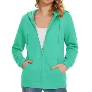 Sudadera con Capucha para Mujer, Diseño Moderno, Secado Rápido, Material de Algodón Cómodo, Cierre de Botones Parcial, Sudadera de Alta Calidad - Product Image 2