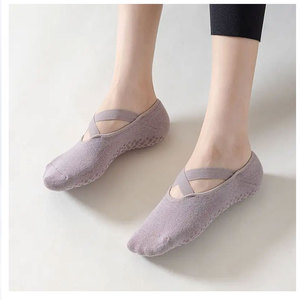 Unisex Premium Custom Breathable Anti-Slip <b>Knee</b> <b>High</b> Spandex/Nylon Yoga Walking Hiking Sports <b>Socks</b> Winter Bottom Logo - Product Image 2