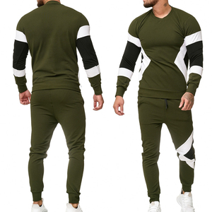 Conjunto Deportivo Personalizado con Logotipo para Hombre, Sudadera con Capucha de Felpa de Algodón, Pantalones Jogger, Cierre Completo, Atuendo Informal - Product Image 3