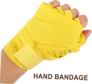Vendas de Boxeo Profesionales de 2 Pulgadas, Soporte de Muñeca Unisex, Vendajes de Algodón Elástico Ligeros y Ecológicos - Product Image 4