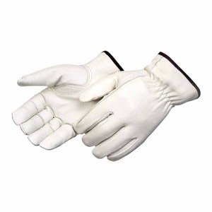 Hot Sale Heavy-duty Cowhide Grain Leather Assembly <b>Gloves</b> Industrial <b>Driver</b> Safety Hand Protection Heat Spark Resistance - Product Image 5