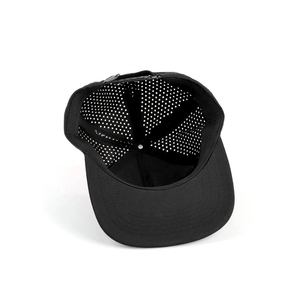 Casquette de golf personnalisée imperméable à 7 panneaux, logo imprimé, respirante, perforée au laser, avec fermeture snapback et étiquette tissée au dos VN, directement de l'usine - Product Image 5