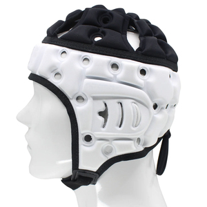 Adjustable Soft Shell Rugby <b>Head</b> Gear Helmet 7v7 Rugby Helmet Scrum Cap Soccer Padded Headgear in Unique <b>Style</b> Rugby <b>Head</b> Gear - Product Image 1