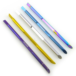 Espátula para mezclar maquillaje de acero inoxidable KOUNAIN, varilla agitadora cosmética y cuchara para mezclar el cuidado de la piel - Product Image 6