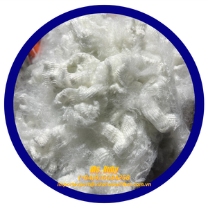 High Quality 100% Recycled GRS Polyester Staple Fiber 6D SD White Solid Dry Grade Automotive Carpet <b>Cushion</b> Concrete Spinning - Product Image 5