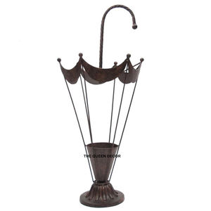 Artesanía Metálica para Decoración de Hogar, Oficina, Hotel, Vestíbulo, Entrada y Pasillo, Soporte para Paraguas de Hierro Resistente con Acabado Antioxidante - Product Image 3