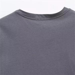 Camiseta Personalizada para Mujer, Diseño OEM, Camiseta con Estampado Gráfico, Camiseta Corta Informal de Algodón para Mujer - Product Image 4