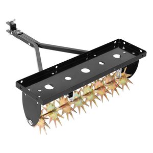 32 Pollici. Aeratore a Spilli Trainabile per Prato, Resistente e Antiruggine, con Attacco Universale - Product Image 1