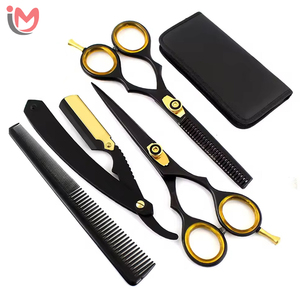 Kit de Salon de Coiffure pour Extensions de Cheveux Naturels Ciseaux Rasoir Pince à Cheveux Fer à Lisser Personnalisé OEM Vente en Gros - Product Image 3
