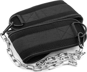 Dipping <b>belt</b> for gymnastic strength training ergonomic leather dipping <b>belt</b> for back safety - Product Image 3