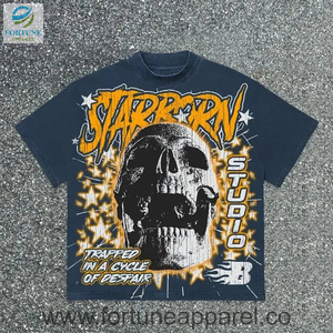 T-shirt homme en coton pur à manches courtes, col rond, impression personnalisée avec logo OEM - Product Image 2