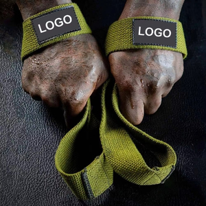 Sangles de musculation en coton réglables, respirantes, antidérapantes et légères en forme de 8 pour la musculation, le powerlifting, les soulevés de terre et la gym - Product Image 2