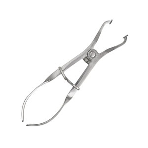 Premium Quality Manual Rubber Dam Clamp Forceps 90 Degree German Stainless Steel Ergonomic Grip Dental Orthodontic Endodontic - Product Image 2