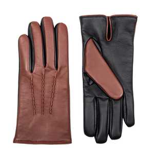 Nouveaux gants en cuir pour hommes, légers, de haute qualité, compatibles avec les écrans tactiles, thermiques, pour l'hiver, décontractés, pour les fêtes - Product Image 1