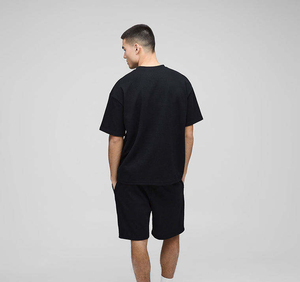 Conjunto Deportivo y de Ocio a la Moda para Hombre, Holgado, de Dos Piezas, con Pantalones Cortos y Manga Corta - Product Image 2