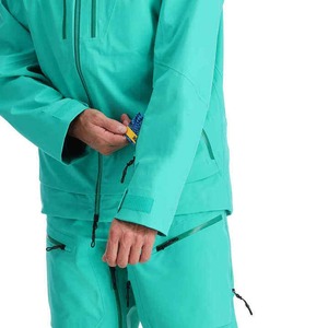 OEM Custom Men's Winter Hard Shell Ski <b>Jacket</b> High Quality and Comfortable for Snowboarding Skiing with <b>Heated</b> Zipper Closure - Product Image 2