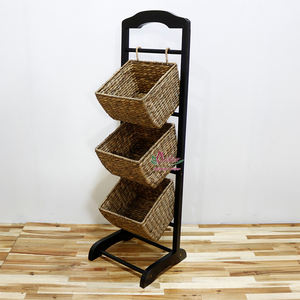 Artex Dong Thap Factory Handicraft Magazine Rack Vietnam Seagrass Products <b>Storage</b> Shelving <b>Book</b> Rack Holder - Product Image 6
