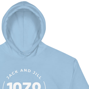 Sweat-shirt à capuche unisexe bleu ciel en molleton doux à manches longues avec poche kangourou, vêtement décontracté d'hiver, streetwear tendance - Product Image 6