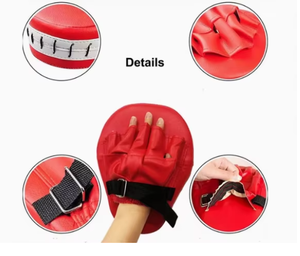 Mitaines de boxe réglables avec poignée confortable pour l'entraînement sportif, coussinets de main pour la pratique de la boxe et l'entraînement physique en salle de sport - Product Image 1
