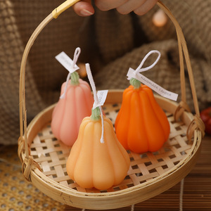 Aromatherapy Halloween Pumpkin <b>Candle</b> Natural Soy Wax Scented <b>Candle</b> Halloween Pumpkin Scented Aromatherapy <b>Candle</b> for Home - Product Image 1