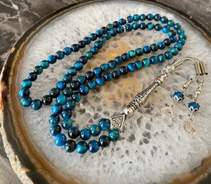Aura Velocity Misbaha, Zenith Pulse Tasbeeh, Ethereal Bond Sibha, Stellar Soul Prayer Beads, Vesta Spirit Dhikr Tool, Apex Flow - Product Image 3
