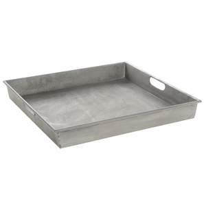 Bandeja Metálica de Lujo Rectangular Galvanizada, Bandeja Decorativa para Servir en Mesa de Centro, Elegante Decoración para Bodas y Hogar - Product Image 5