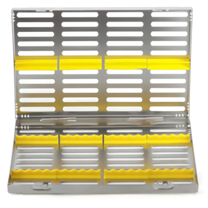 Plateau de Stérilisation Manuel Ergonomique en Acier Inoxydable de Haute Qualité pour Autoclave, 20 Pièces, Équipement de Chirurgie Dentaire, Certifié CE - Product Image 6