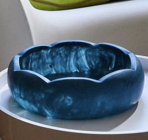 Craft Exim Handcrafted <b>Epoxy</b> Resin Bowl Decorative Serving Organizer Gift Home <b>Table</b> Centerpiece Customizable Party Durable - Product Image 2