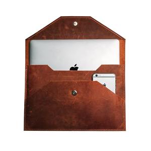 กระเป๋าใส่แล็ปท็อปแบบสะพายไหล่ รุ่นวินเทจ ทนทาน สำหรับธุรกิจ ผลิตจากหนังแท้รักษ์โลก สำหรับใช้งานประจำวัน LS-0283 - Product Image 2