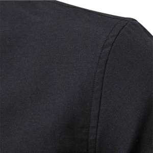 Custom Men's <b>Black</b> Dress <b>Shirt</b> Long Sleeve Contrast Collar Cuff <b>Button</b> Down Smart Casual Formal Cotton <b>Shirt</b> OEM Supplier - Product Image 6