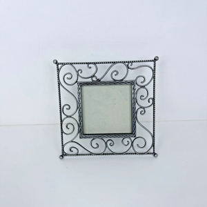 Tropical Iron Metal Photo <b>Frame</b> With Gold Finish Perfect For Home <b>Gallery</b> Walls And Office Living Rooms Decor Picture <b>Frames</b> - Product Image 3