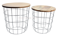 Table basse en métal de haute qualité au design moderne doré pour le salon, meubles de maison, marque IHA