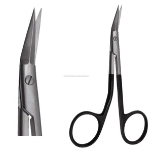 Ciseaux à cou de cygne dentelés Gorney Supercut en acier inoxydable, manuels, pour hôpital, ORL, chirurgie plastique, instrument de classe clinique CE - Product Image 3