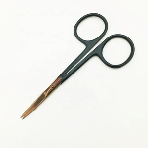 Pochette PVC personnalisée ciseaux à ongles Logo nouveau durable incurvé manucure maquillage droit en acier inoxydable outil de beauté ciseaux - Product Image 2