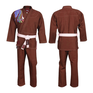Uniforme de Jiu Jitsu Brasileño con Logotipo Bordado Personalizado, Kimono de Artes Marciales con Tejido de Perlas, Venta al Por Mayor OEM - Product Image 6