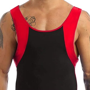Combinaison de lutte personnalisée pour hommes, uniforme de compression respirant professionnel, combinaison une pièce pour la musculation et l'haltérophilie, vêtements de sport - Product Image 4