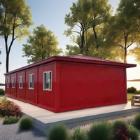 Cabine préfabriquée personnalisée maison pour villa hôtel Installation facile petite école mobile salon toilettes mobiles