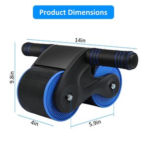 Tappetino Antiscivolo a Rimbalzo Automatico per Ruota AB Roller con Supporto per Telefono, Attrezzatura per Esercizi Domestici per Uomini e Donne - Product Image 5