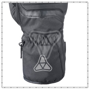 ถุงมือหนังมอเตอร์ไซค์สำหรับทุกเพศถุงมือหนังป้องกันสั้นและยาวทนทาน - Product Image 4