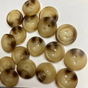 High-End Handmade Modern Buffalo Horn <b>Shirt</b> Button Set Real Horn Buttons Blazers Coats Jackets Sustainable Pattern <b>Polished</b> - Product Image 1