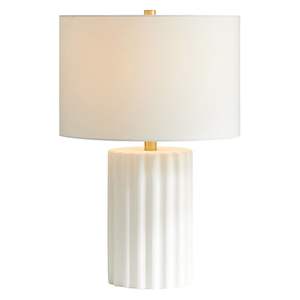 Lámpara clásica moderna, elegante luz de noche, lámpara con detalles dorados, lámpara moderna para mesita de noche, decoración de iluminación para el hogar, lámpara de escritorio de lujo - Product Image 2