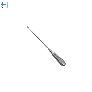 Cureta de Hueso Recta de Acero Inoxidable de Grado Médico de 11.34 Pulgadas (5.200 mm) No. 0, No Estéril, Manual, para Instrumental Quirúrgico de Alta Precisión - Product Image 4
