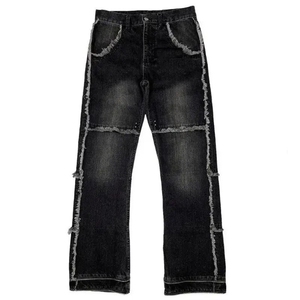 Pantalones Vaqueros Personalizados para Hombre, Pantalones Vaqueros de Moda, Fabricante de Jeans Cargo, Proveedor Mayorista, Tela de Algodón Premium, Ropa Casual Urbana - Product Image 1
