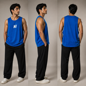 เสื้อกล้ามแขนกุดผู้ชายทรงโอเวอร์ไซส์ผ้าฝ้ายเสื้อกั๊กออกกำลังกายระบายอากาศได้ดีน้ำหนักเบาแฟชั่นฤดูร้อนเสื้อผ้าลำลองแนวสตรีท - Product Image 6