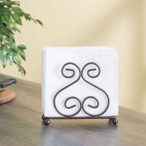 Porta Servilletas de Metal Antiguo, Porta Cartas, Decoración de Mesa, Porta Servilletas de Hierro Fundido Resistente para Restaurante y Hotel - Product Image 2