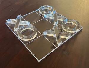 แผ่นอะคริลิกใสเงางามพร้อมลายตารางแบบฝ้า — ตัวเลือกตกแต่งที่ดีเยี่ยมพร้อมความโดดเด่นในสไตล์ทันสมัย - Product Image 3