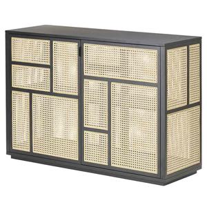 Gabinete de tablero lateral de aire de madera maciza de mango, nuevo diseño para cocina, TV, sala de Estar, comedor, hogar, oficina, solución de almacenamiento de madera maciza - Product Image 1