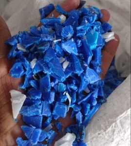 Factory Supply HDPE Blue Drum Regrind <b>Plastic</b> Material Clean HDPE Regrind Scrap for Extrusion Blow Molding Applications Austria - Product Image 1