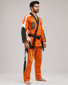 Modèle 2026 – Vente en gros – Uniformes de karaté unisexes de qualité supérieure, personnalisables (logo et style), respirants, confortables et à séchage rapide - Product Image 2